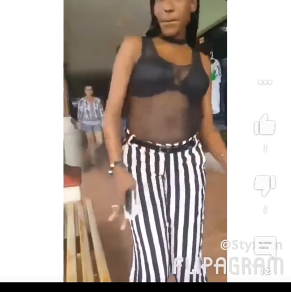 🤑 3/$20 Mesh Bodysuit w/ attached choker - Picture 4 of 5